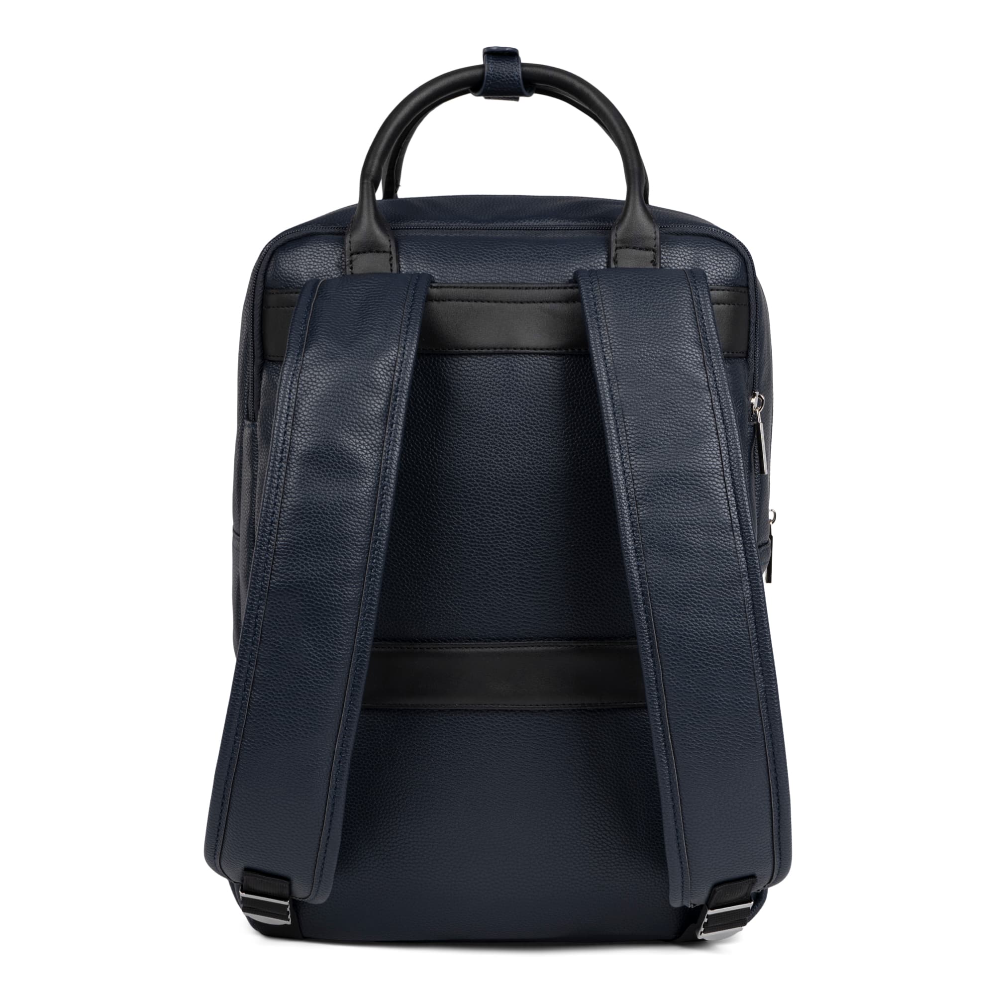 Left. Bugatti - Contrast Backpack - Navy.
