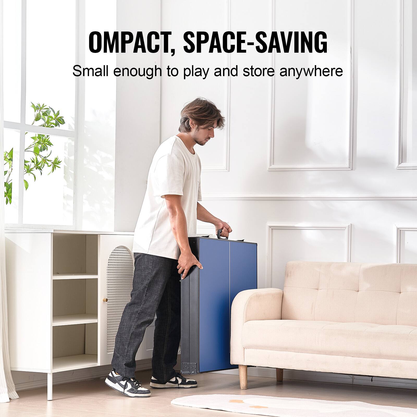 OMPACT, SPACE-SAVING  
Small enough to play and store anywhere