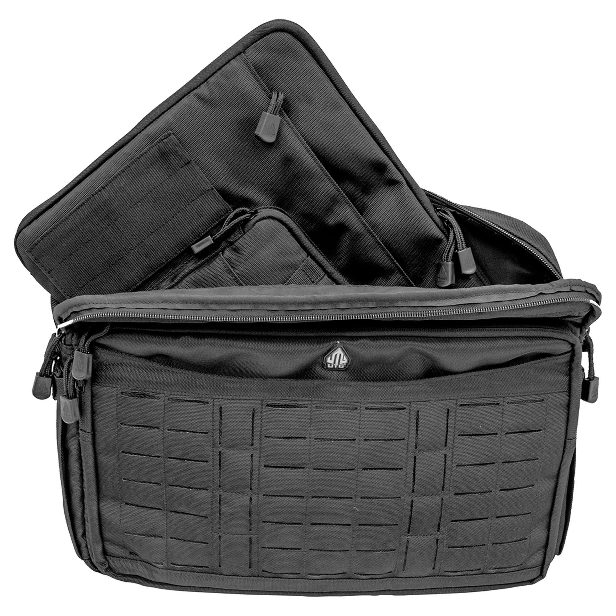 Alt View 1. UTG - UTG 9-2-5 BriefCase, 16"x4"x12", Black - Black.