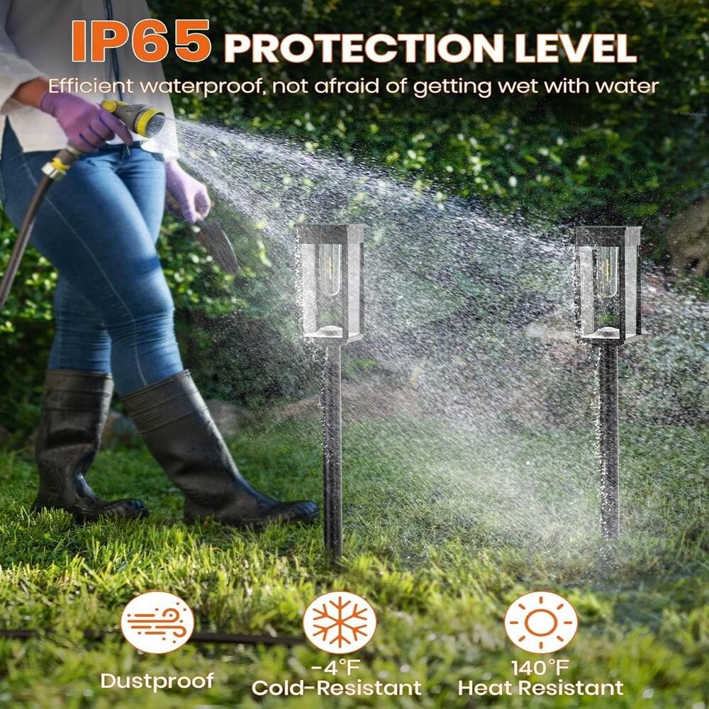 IP65 PROTECTION LEVEL  
Efficient waterproof, not afraid of getting wet with water  

Dustproof  
Cold-Resistant  
Heat Resistant  

-4°F  
140°F