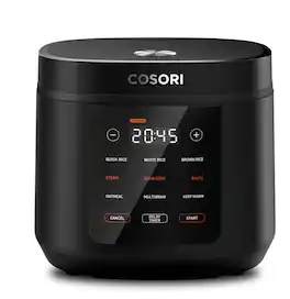 Cosori - 5qt Rice Cooker with Ceramic Coating - Black