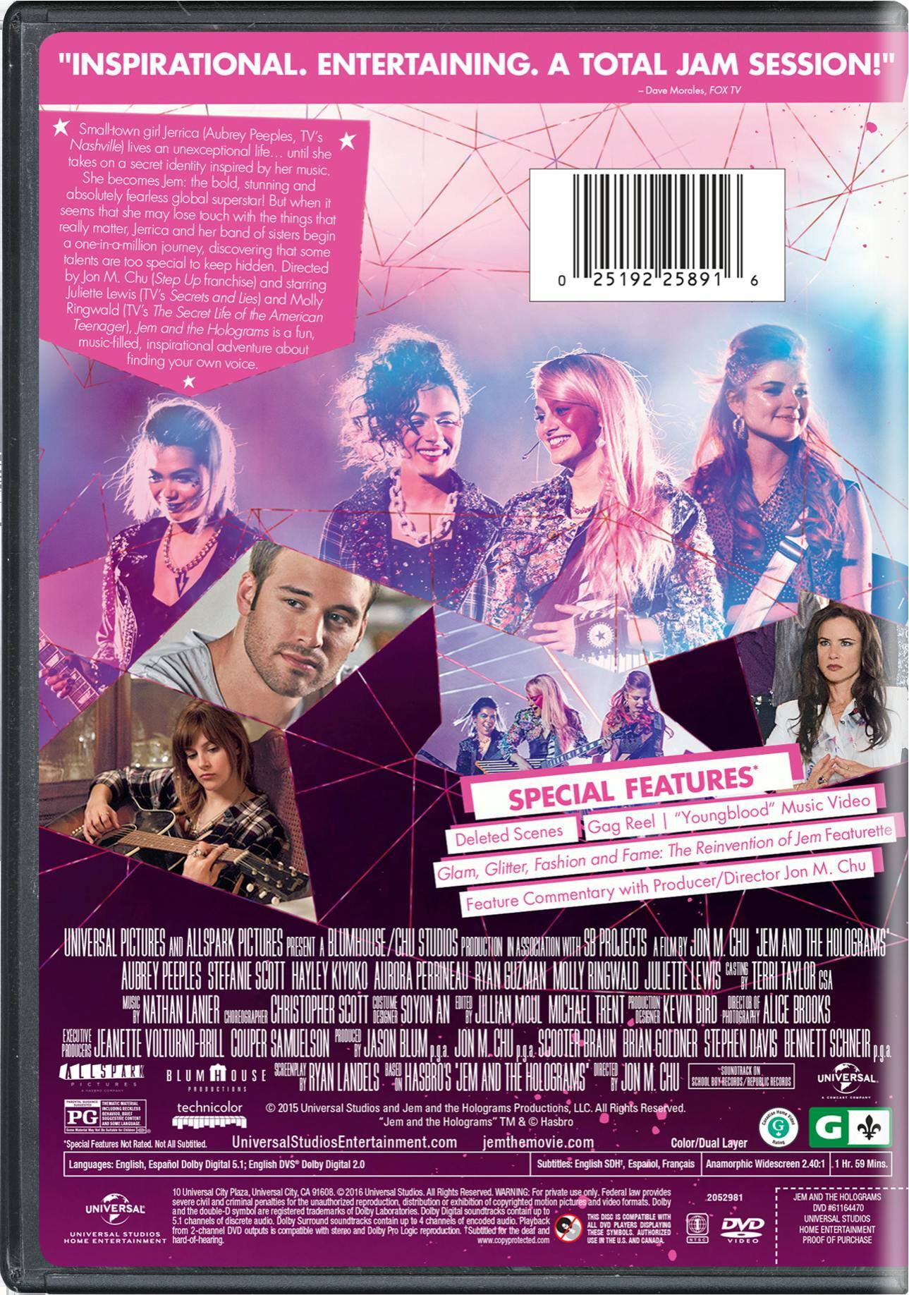 Angle. Jem and the Holograms [DVD].