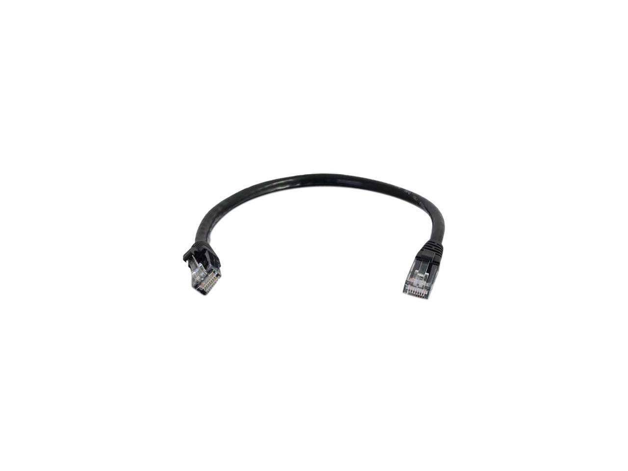Alt View 1. Cables to Go - C2G 00401 Cat5e Cable - Snagless Unshielded Ethernet Network Patch Cable, Black (2 Feet, 0.60 Meters).