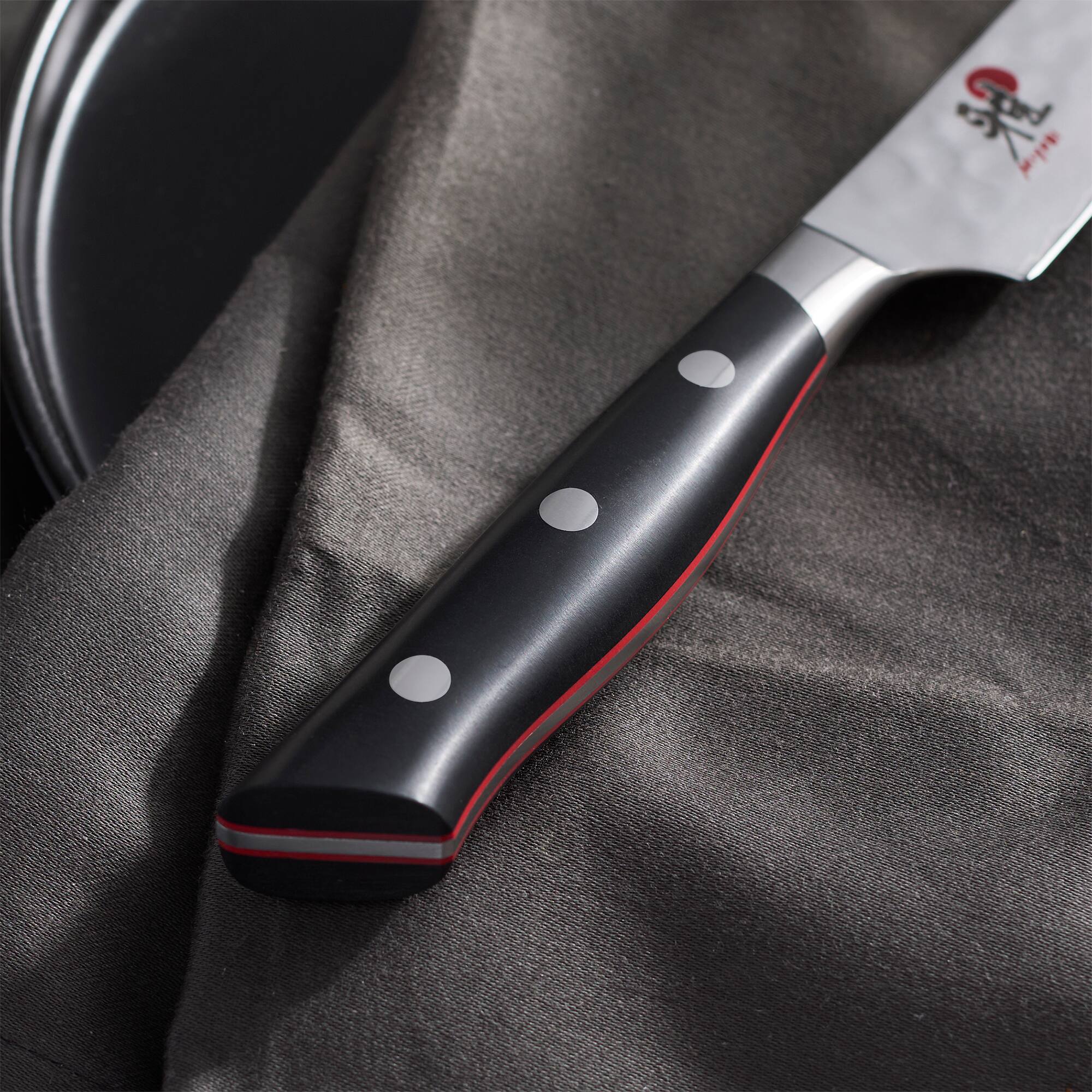 Alt View 4. Miyabi - Miyabi Hisho 4-pc Steak Knife Set - Black.