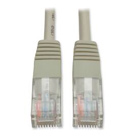 Tripp Lite - N002-100-GY Cat5e 100 ft. Molded RJ45 Cable - Gray