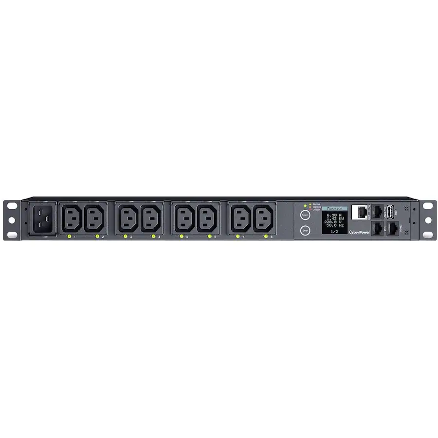 Audio Over Rj45 Connection CyberPower PDU41005 Switched PDU 1U Rackmount Black - Best Buy