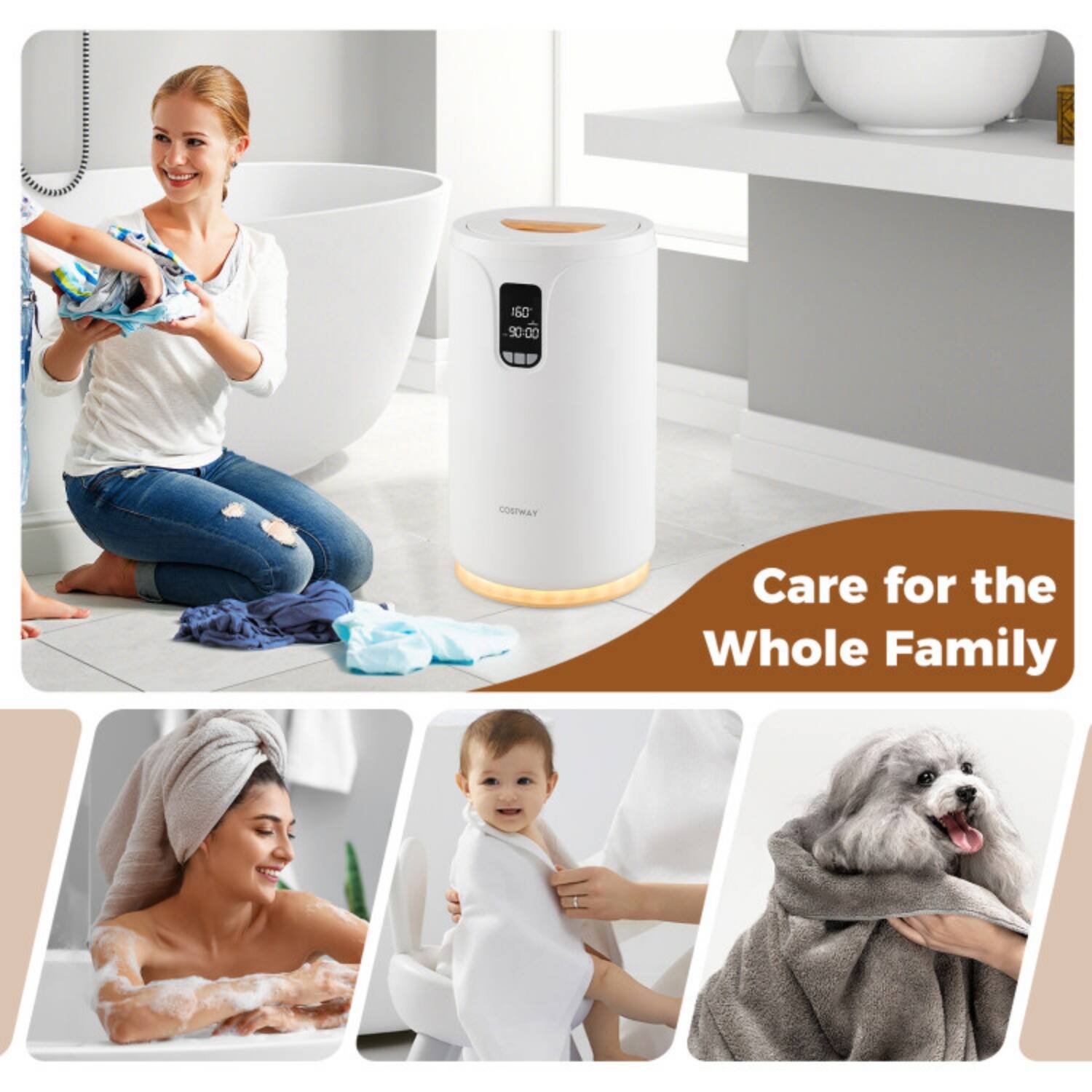 160 90:00 COSTWAY Care for the Whole Family