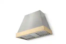 AGA - 36 inches - Externally Vented - Wall Range Hood - Stainless Steel