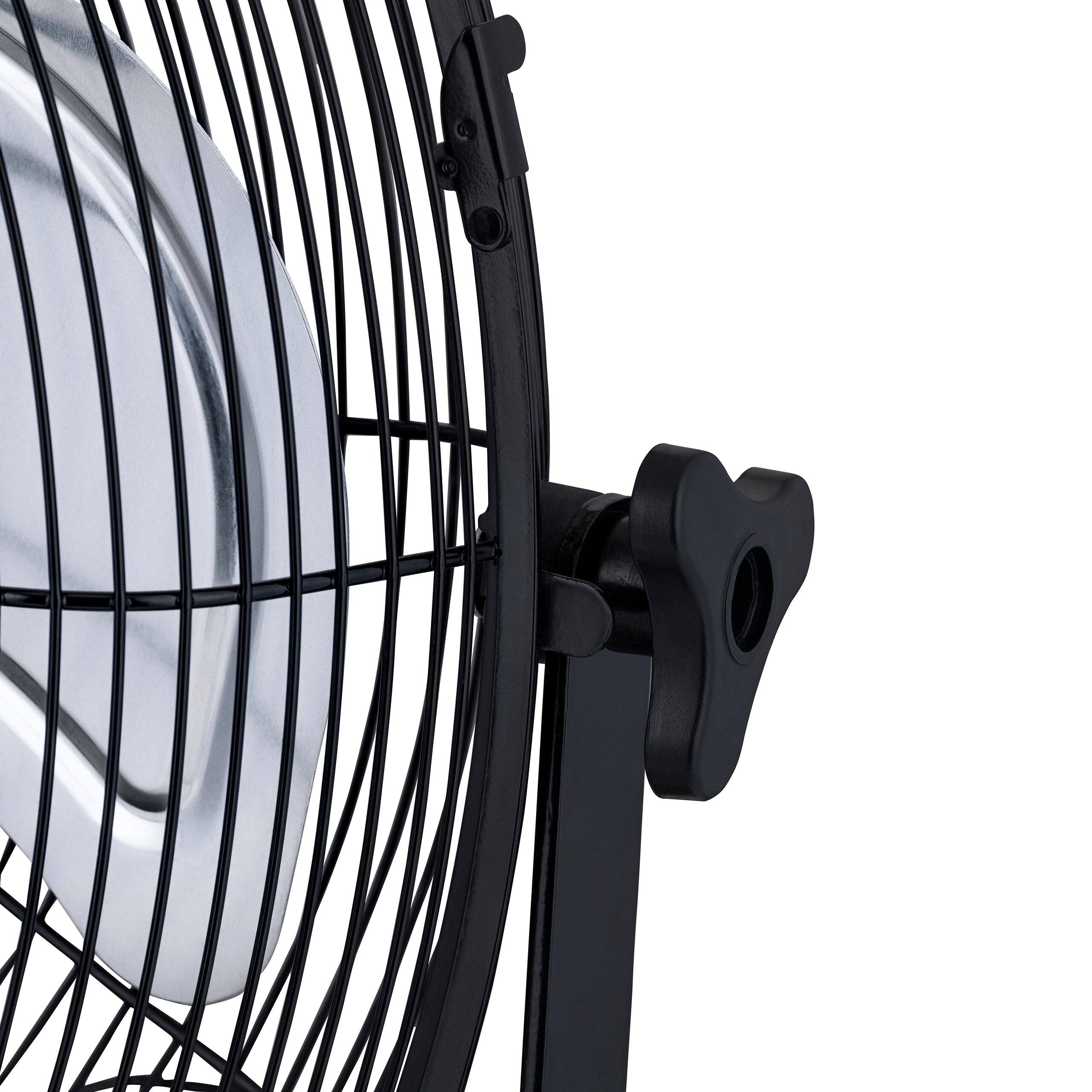 Alt View 8. NewAir - 18" - 20" Outdoor-Rated Fan - Floor or Wall Mounted - Black.