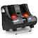 Alt View 18. Costway - Foot & Calf Massager with Heat Vibration Deep Kneading Shiatsu Foot Massage Machine Grey - Grey.