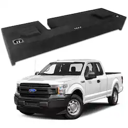 NVX - BOOST Box Custom Fit 12" 800W RMS Loaded Sealed Subwoofer Enclosure for 2009-2018 Ford F-150 Extended Cab - Black