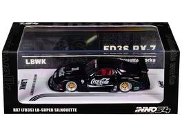 Inno Models - Mazda RX7 (FD3S) LB-Super-Silhouette RHD (Right Hand Drive) #20 Coca-Cola Zero 1/64 Diecast Model Car - Black