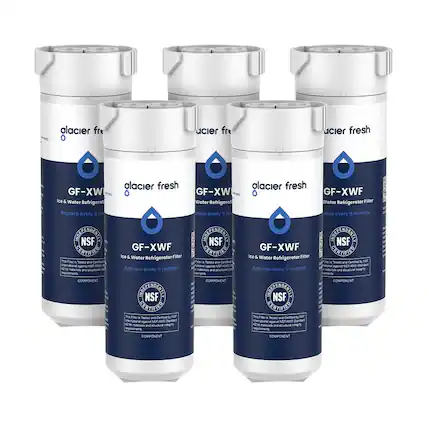 Glacier Fresh GF-XWF Ice & Water Refrigerator Filter
Replace every 6 months
NSF Certified
This filter is tested and certified by NSF International against NSF/ANSI Standards 42 and 401 for materials and structural integrity.
Glacier Fresh GF-XWF Water Refrigerator Filter
Replace every 6 months
NSF Certified
This filter is tested and certified by NSF International against NSF/ANSI Standards 42 and 401 for materials and structural integrity.
Glacier Fresh GF-XWF Ice & Water Refrigerator Filter
Replace every 6 months
NSF Certified
This filter is tested and certified by NSF International against NSF/ANSI Standards 42 and 401 for materials and structural integrity.
Glacier Fresh GF-XWF Water Refrigerator Filter
Replace every 6 months
NSF Certified
This filter is tested and certified by NSF International against NSF/ANSI Standards 42 and 401 for materials and structural integrity.