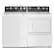 Alt View 14. Maytag - 3.5 Cu. Ft. High Efficiency Top Load Washer Commercial Grade with Dual Action Agitator - White.