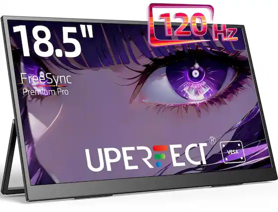 18.5" FreeSync Premium Pro 120 Hz UPERECT VESA