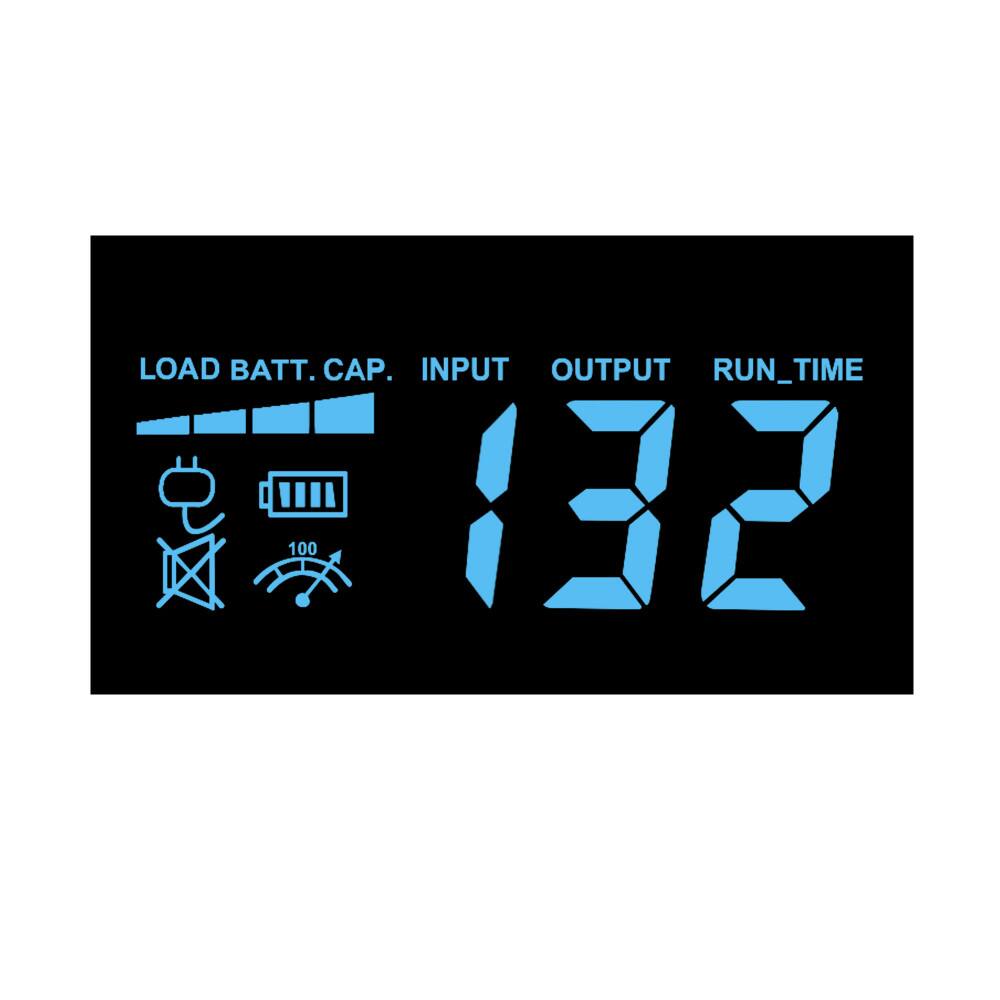LOAD BATT. CAP. INPUT OUTPUT RUN_TIME 100 132