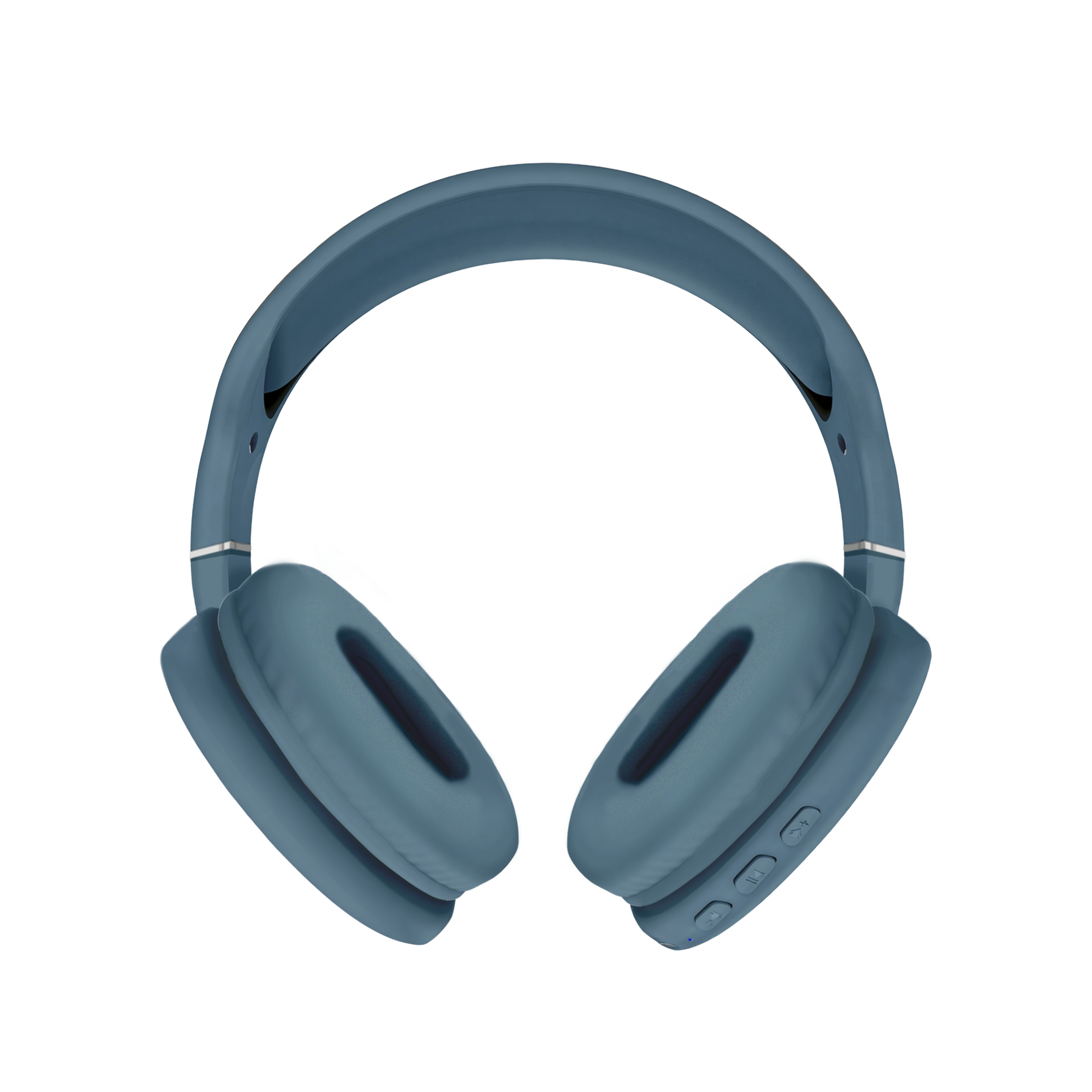 Front. PureBoom - Orbitz Wireless Over-the-Ear Headphones - Glacier Blue.