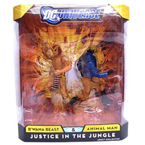 DC CONUNCIOL  
B'WANA BEAST & ANIMAL MAN  
JUSTICE IN THE JUNGLE  
APULT COLLECTOR