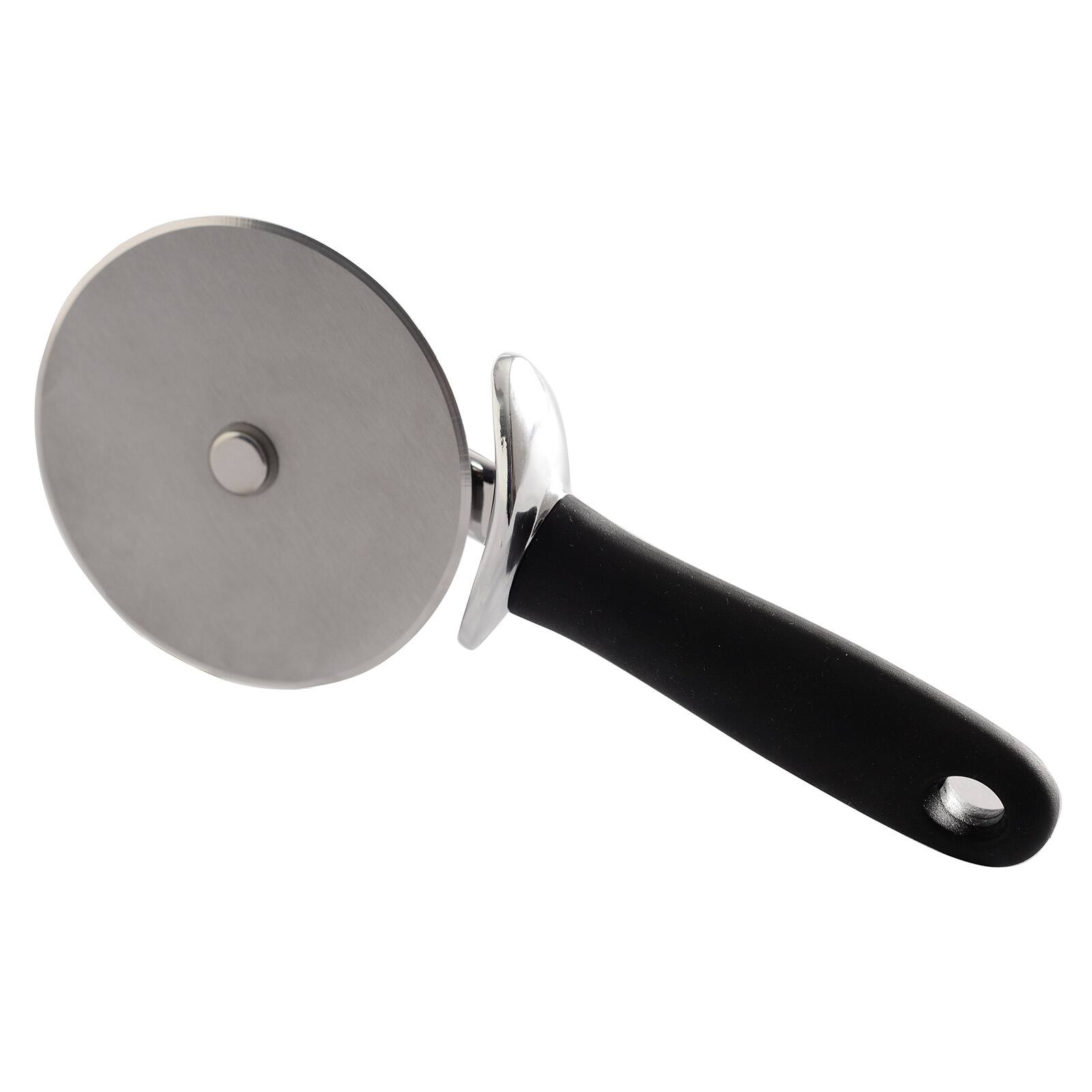 Alt View 1. Norpro - Large 4.25-Inch Professional Grip EZ Pizza Wheel - Silver.