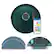 Front. bObsweep - PetHair SLAM Wi-Fi Connected Robot Vacuum and Mop - Jade.