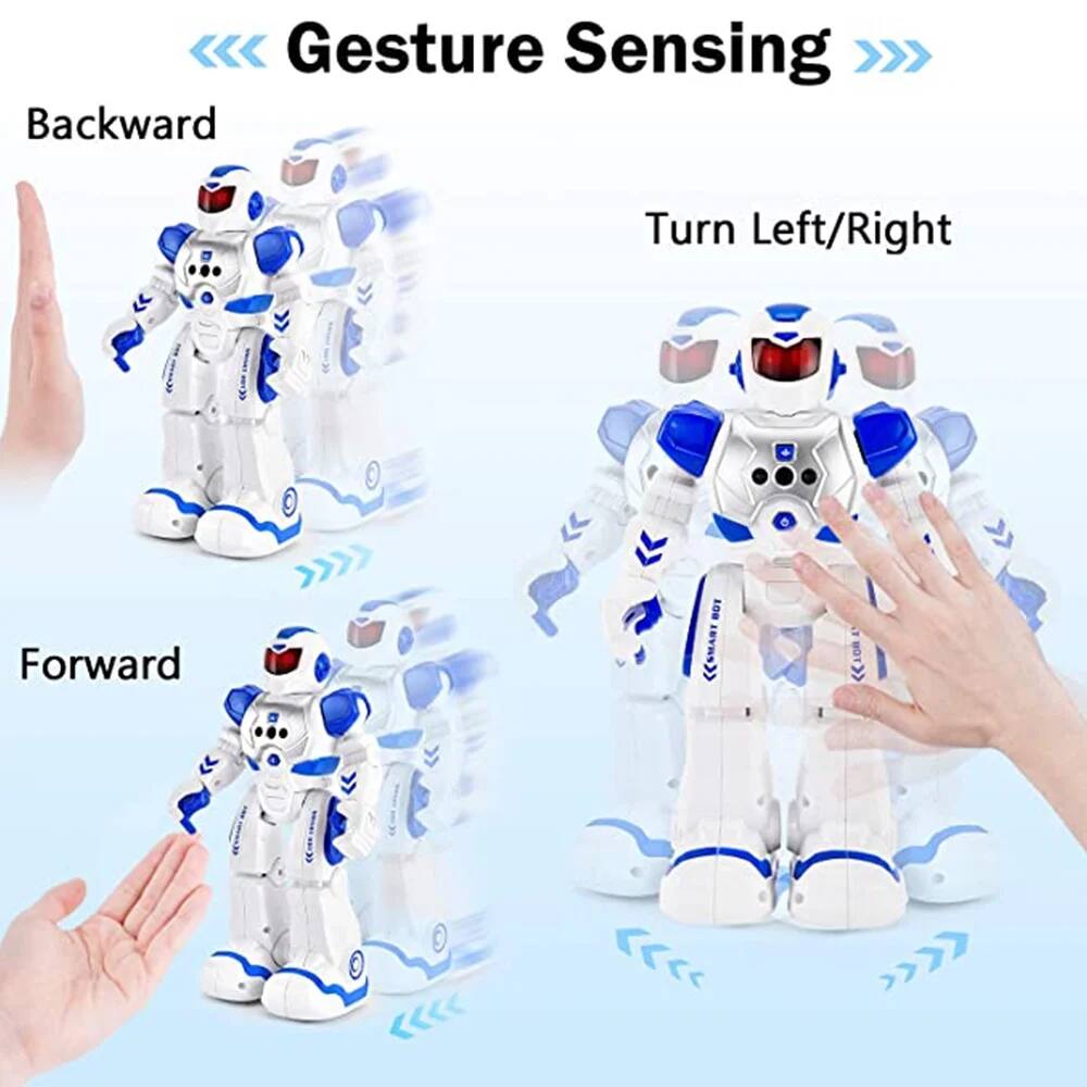 Gesture Sensing >>> Backward  
Turn Left/Right  
Forward  
BOT <SMART