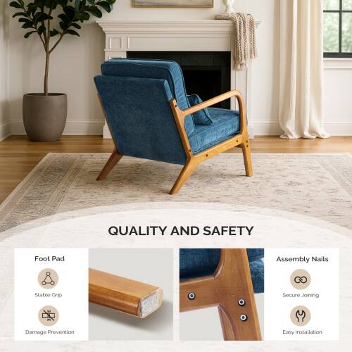 QUALITY AND SAFETY

Foot Pad
- Stable Grip
- Damage Prevention

Assembly Nails
- Secure Joining
- Easy Installation