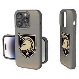 Keyscaper - NCAA - Army Black Knights Linen Logo iPhone Soft Touch Case - 14 - Gray