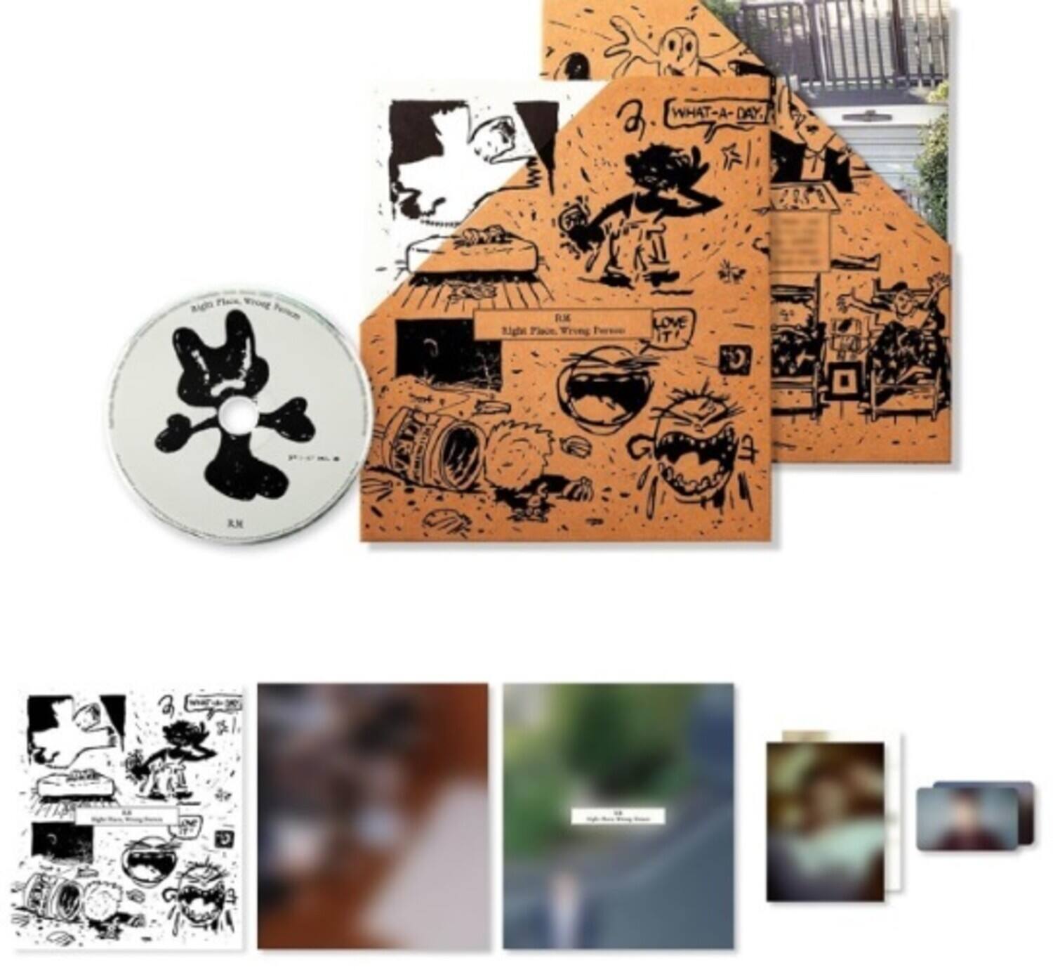 Rm (Bts) - Right Place, Wrong Person (Ver. A)   - COMPACT DISCS [CD]