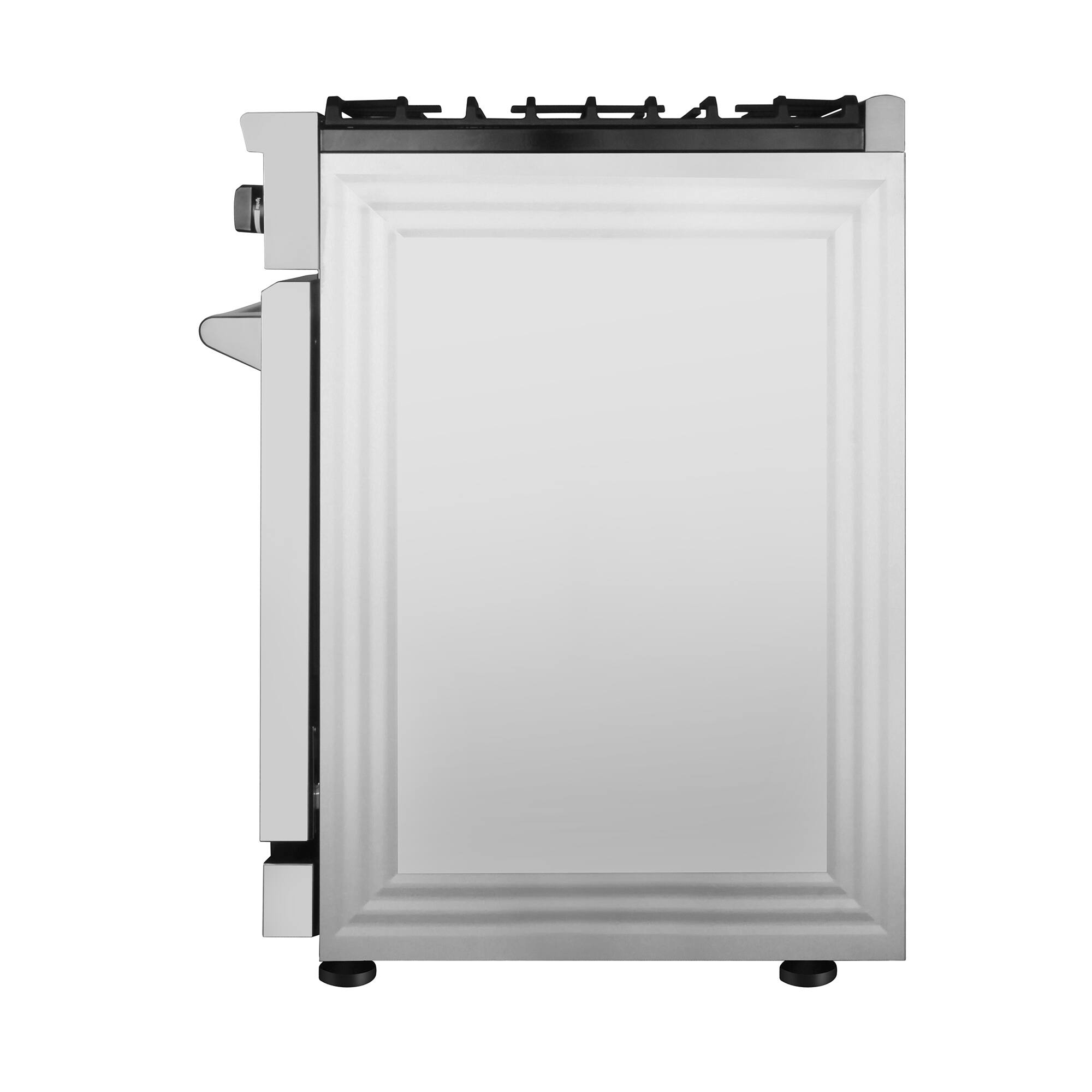 Alt View 10. Stellari - 36 in. 6-Burners 6 cu. Ft. Freestanding Professional Gas Range in Stainless Steel with Convection Oven and Drawer - Stainless Steel.