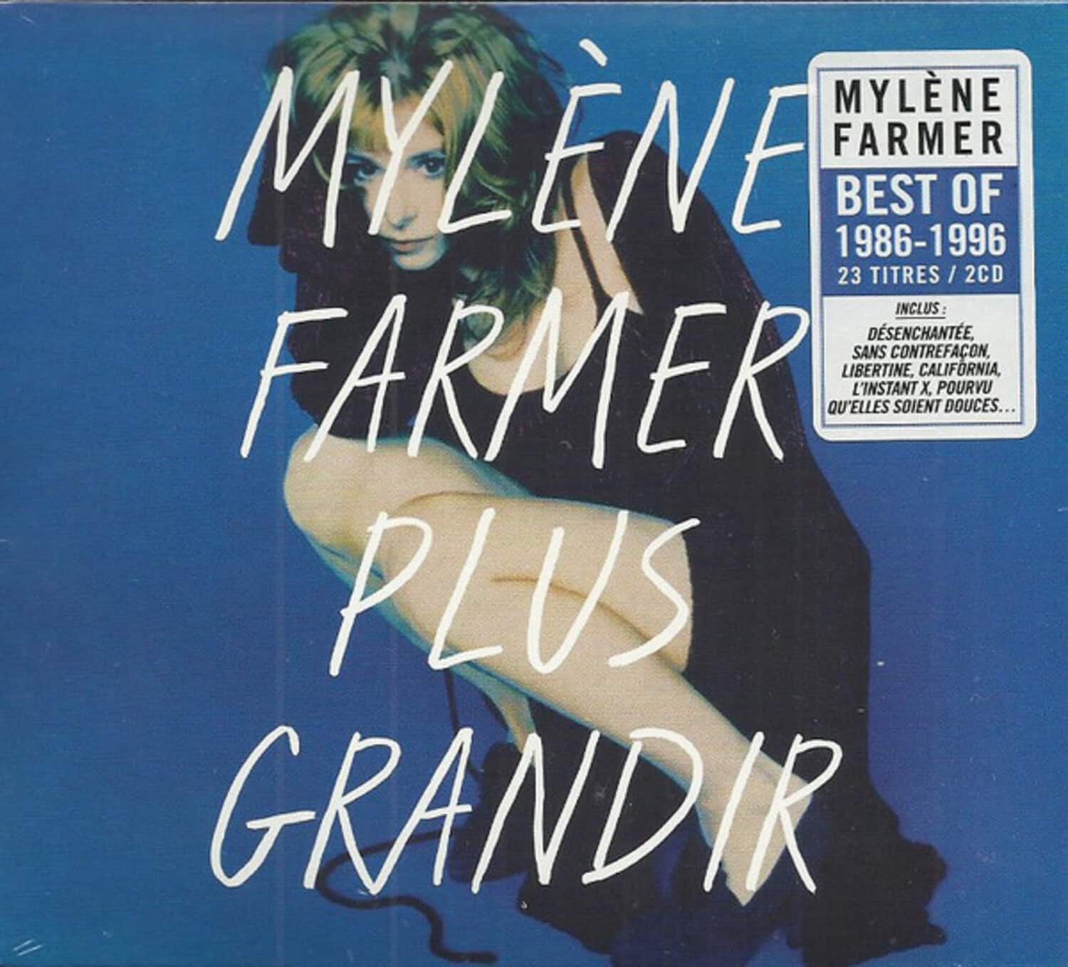 Mylene Farmer Plus Grandir Best Of 1987 1996 COMPACT DISCS [CD