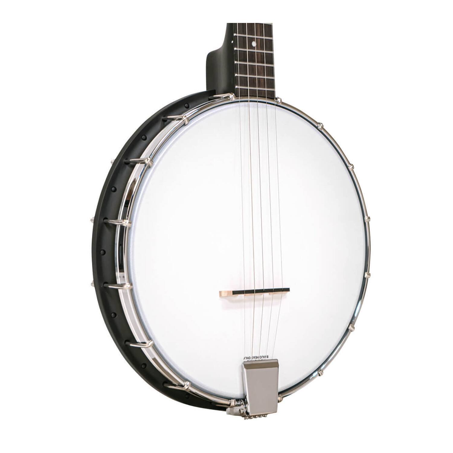 Left. Gold Tone - Gold Tone AC-1: Acoustic Composite 5-String Openback Banjo with Gig Bag.