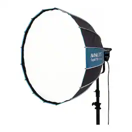 NANLITE - Rapid 90 Parabolic Softbox with Bowens Mount and Grid Accesories (35in)