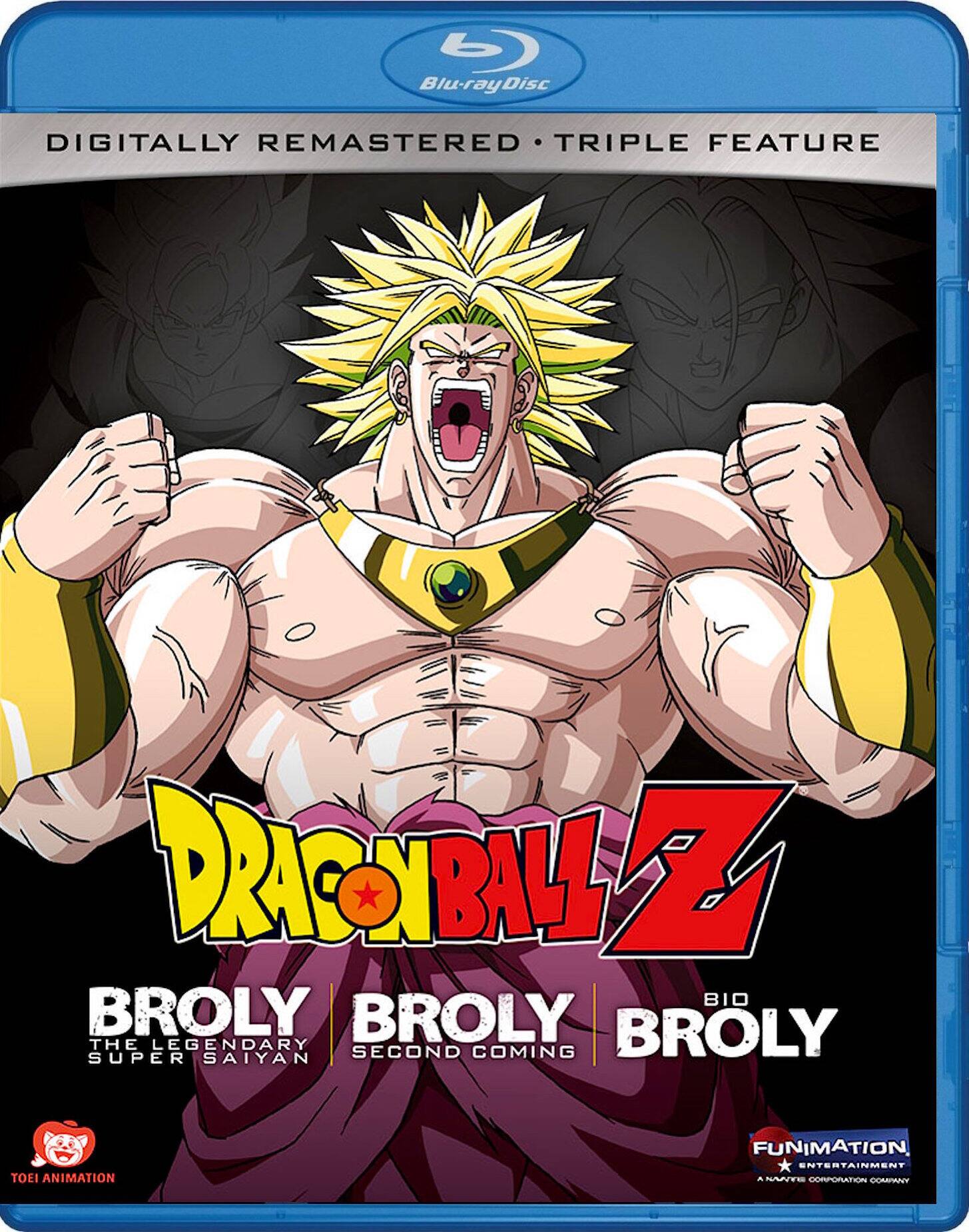 Dragon Ball Z: Broly Triple Feature BLU RAY [Standard] - Best Buy
