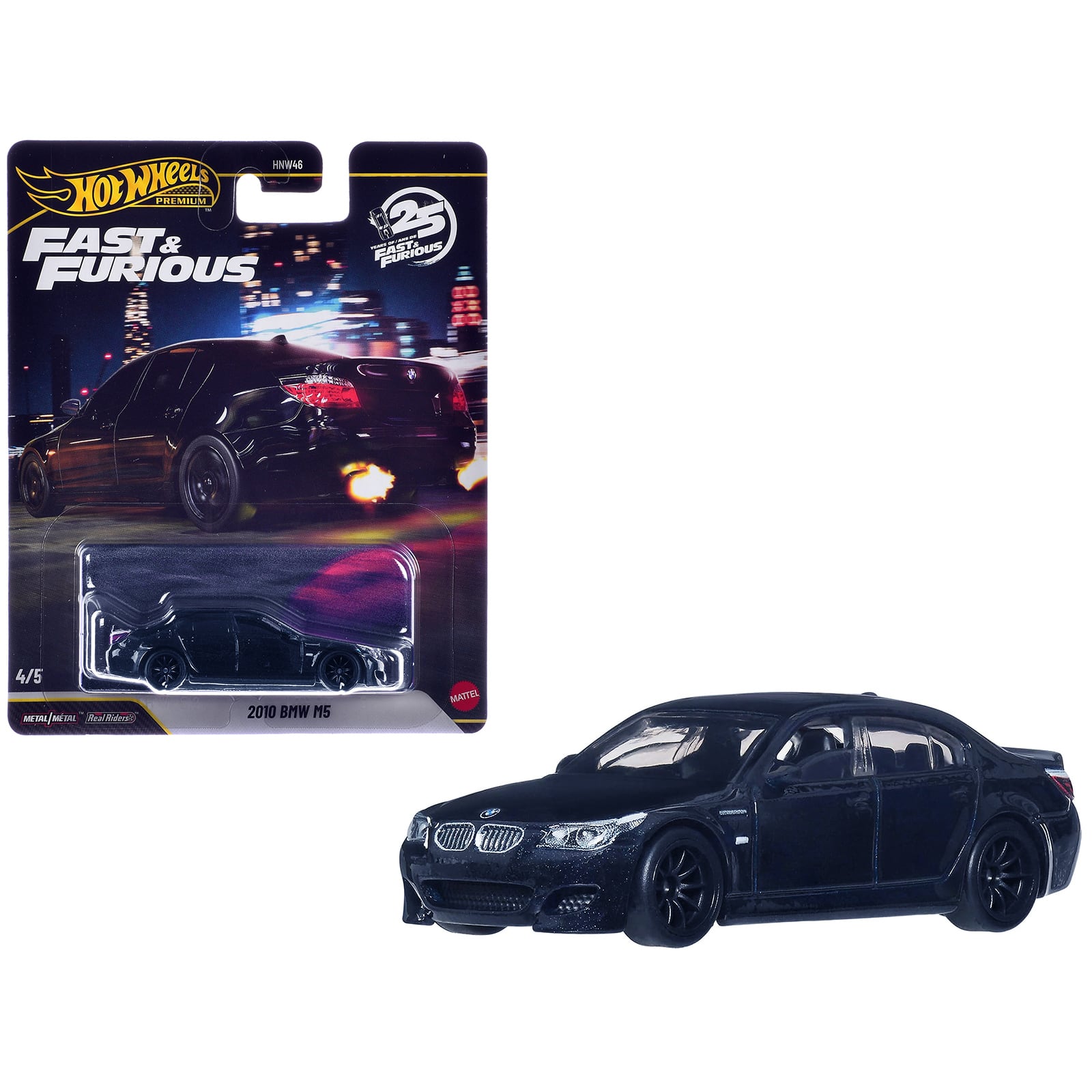 "2010 BMW M5 Dark Blue Metallic ""Fast & Furious 6"" (2013) Movie ""Fast & Furious"" Series Diecast Model Car by Hot Wheels" price history on PriceWatchPro