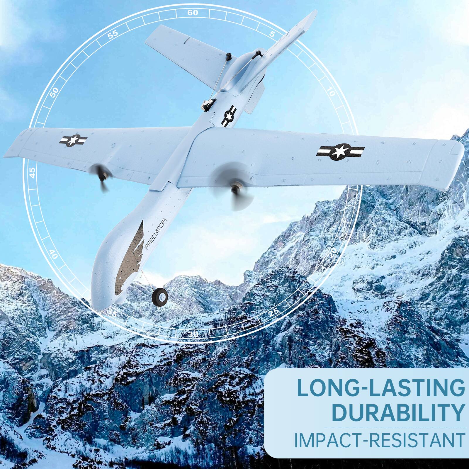 LONG-LASTING DURABILITY  
IMPACT-RESISTANT