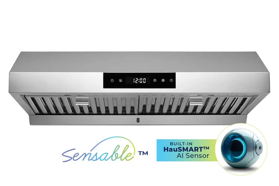 Hauslane - 30 inches - Externally Vented - Under cabinet Range Hood - Stainless Steel