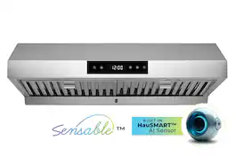 Hauslane - 30 inches - Externally Vented - Under cabinet Range Hood - Stainless Steel