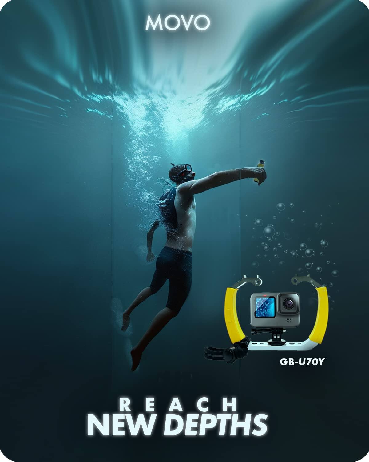 MOVO  
GB-U70Y  
REACH NEW DEPTHS