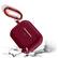 Alt View Zoom 14. SaharaCase - Case for Apple AirPods Pro (2nd Generation 2022) - Burgundy.