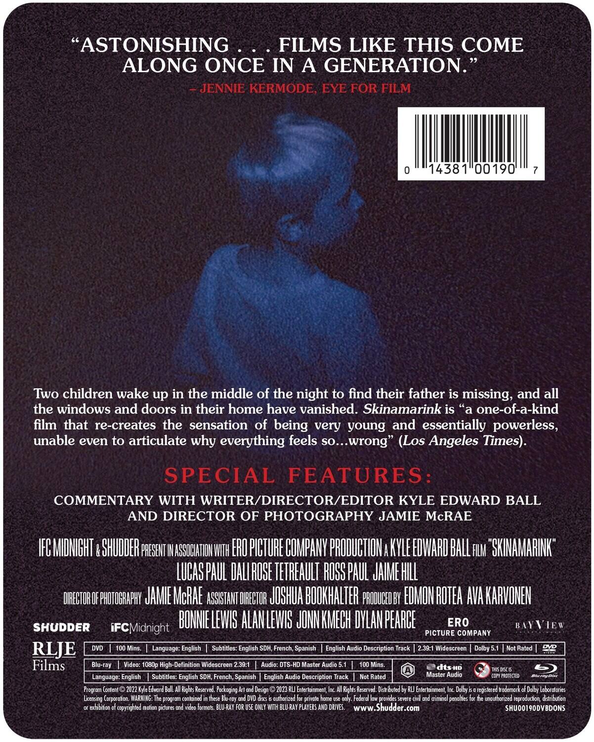 Alt View 1. Skinamarink (Steelbook)   - BLU-RAY.