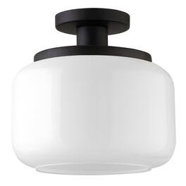 Camden&Wells - Tatum Semi Flush Mount Light - Blackened Bronze