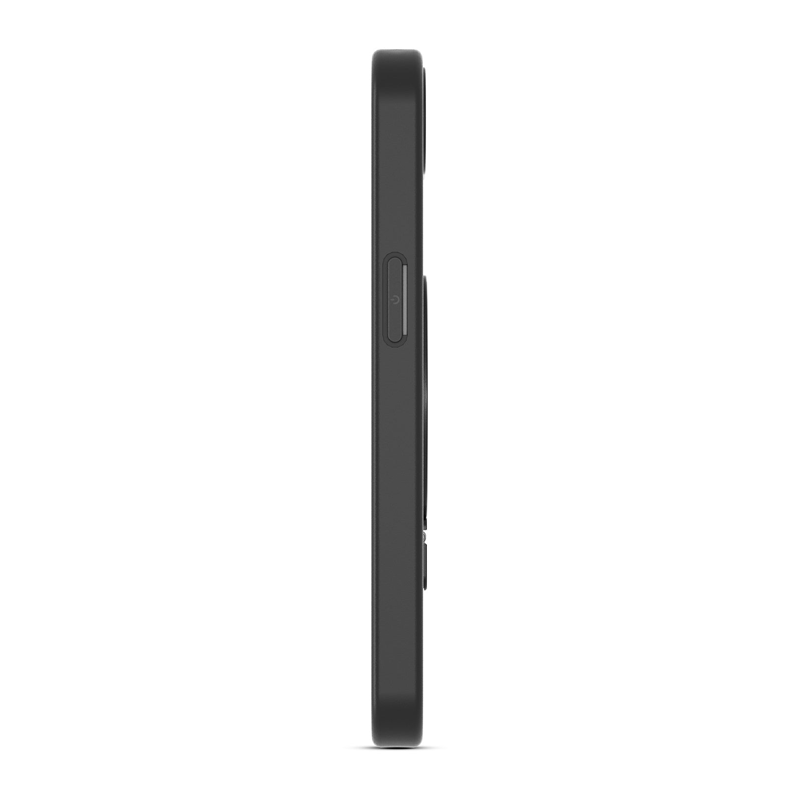 Alt View 2. Mybat Pro - Shade Series Case w/ MagSafe Ring Stand for Apple iPhone 17e / 16e - Black - Black.