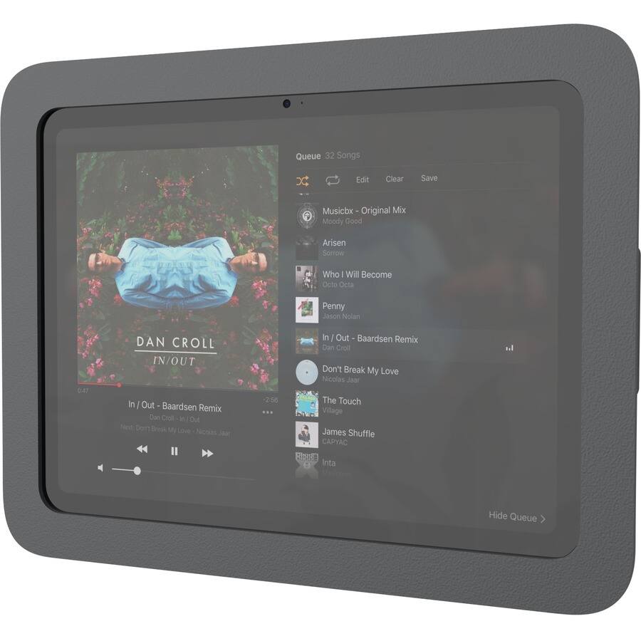 Queue  
32 Songs  
Edit Clear Save  

Musicbx - Original Mix  
Moody Good  
Arisen  
Sorrow  
Who I Will Become  
Octo Octa  
Penny  
Jason Nolan  
0.47  

DAN CROLL  
IN/OUT  
In : Out - Baardsen Remix  
Dan Croll - In : Out  
2:56  

Next: Don't Break My Love  
Nicolas Joor  

The Touch  
Village  
James Shuffle  
CPYAC  
Inta  

Hide Queue