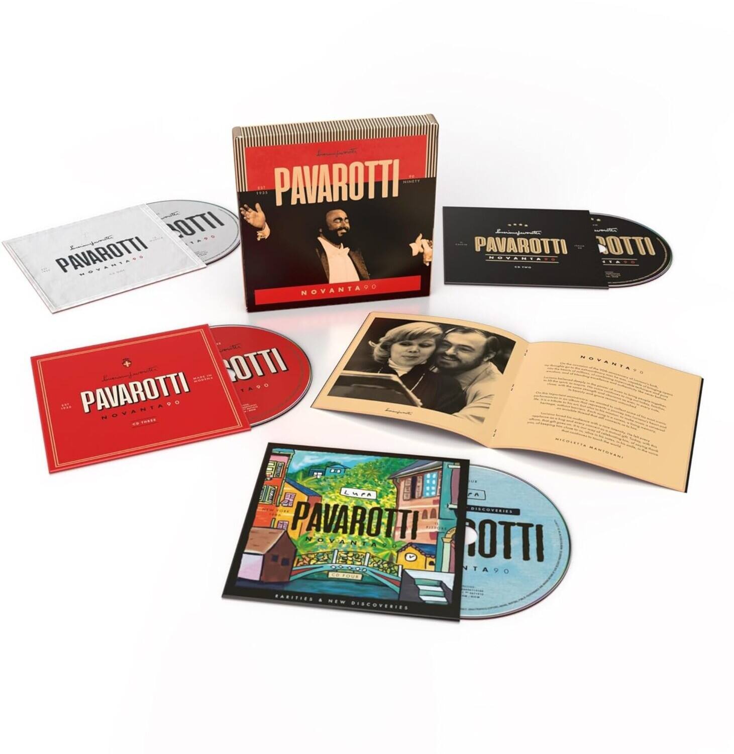 Luciano Pavarotti - Novanta   - COMPACT DISCS [CD]