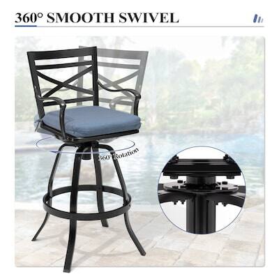360° SMOOTH SWIVEL  
360° Rotation