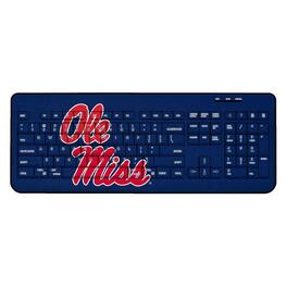 Keyscaper - Ole Miss Rebels Solid Design Wireless Keyboard - Multicolor