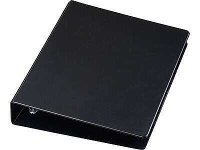 Front. Cardinal - Heavy Duty 2" 3-Ring Non-View Binder, D-Ring - Black.