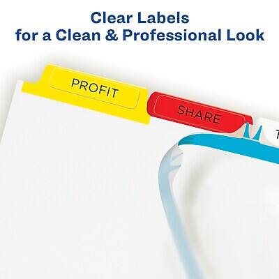 Clear Labels for a Clean & Professional Look

PROFIT SHARE