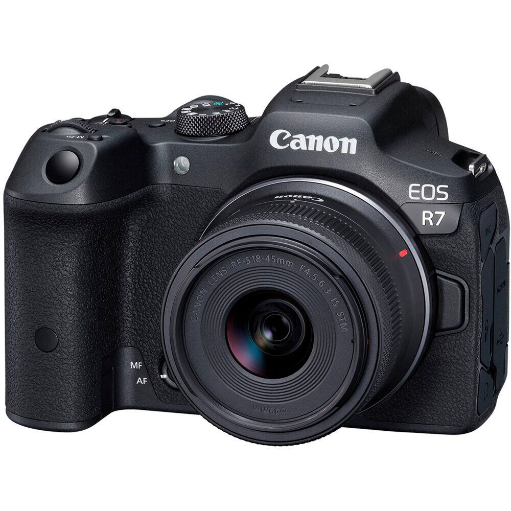 Canon EOS R7 I RF-S 18-45mm LENS F4.5-6.3 CANON IS STM MF AF 490m