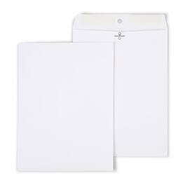 Staples - Clasp Catalog Envelopes, 9"L x 12"H, 100/Box - White